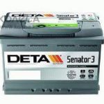 Аккумуляторы Deta Senator 3